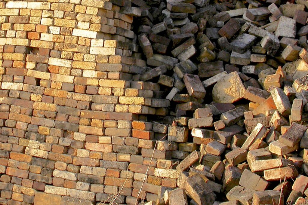 Bricks Zusammenbruch